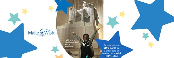 MakeAWishMI Profile Banner