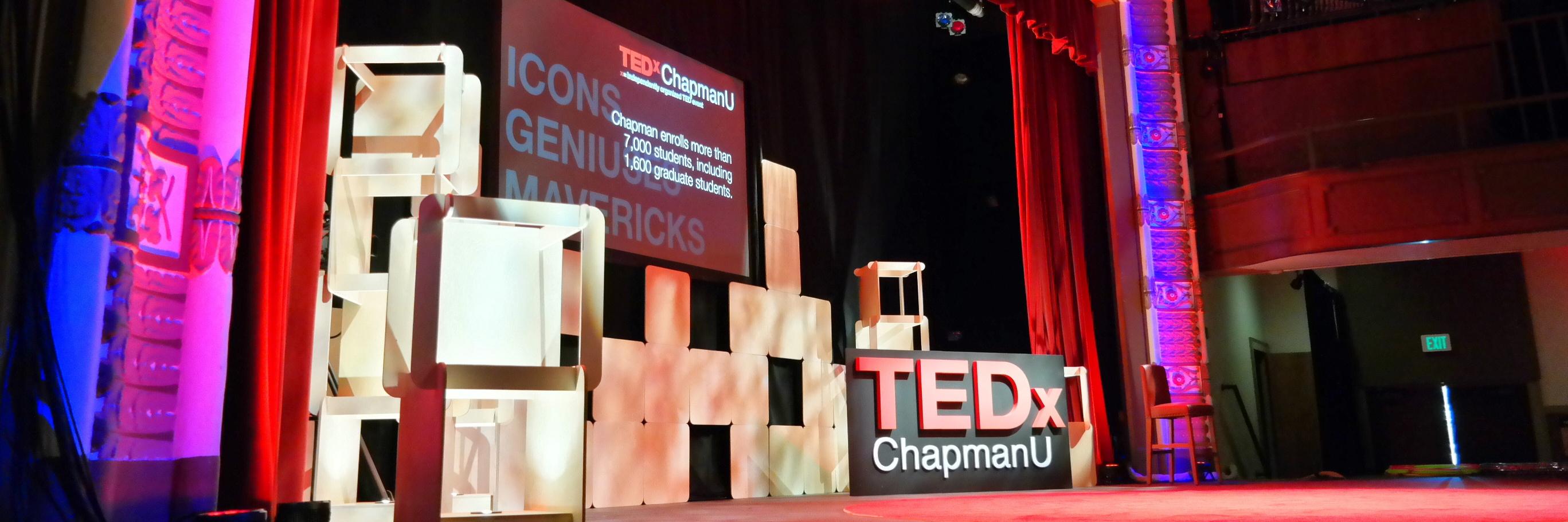 TEDxChapmanU banner