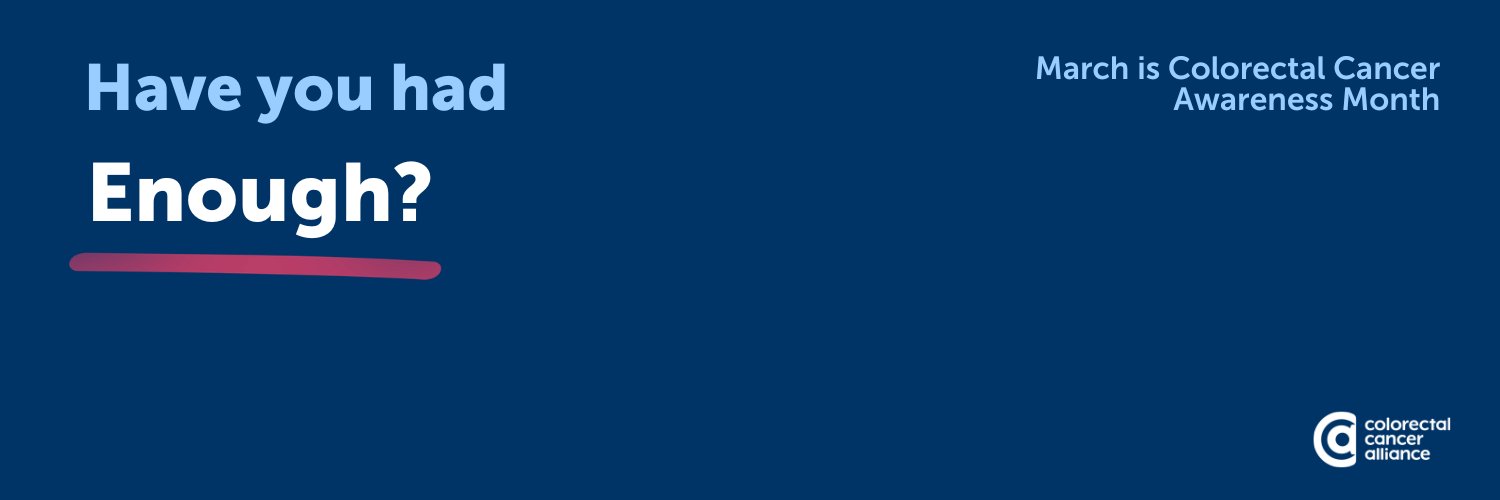 Colorectal Cancer Alliance banner