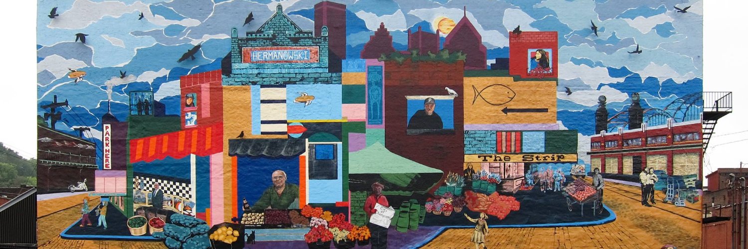 Strip District banner