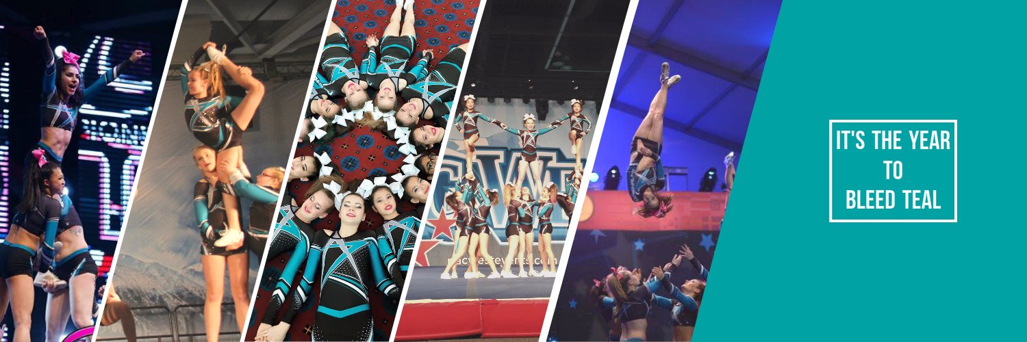 Adrenaline Cheer banner