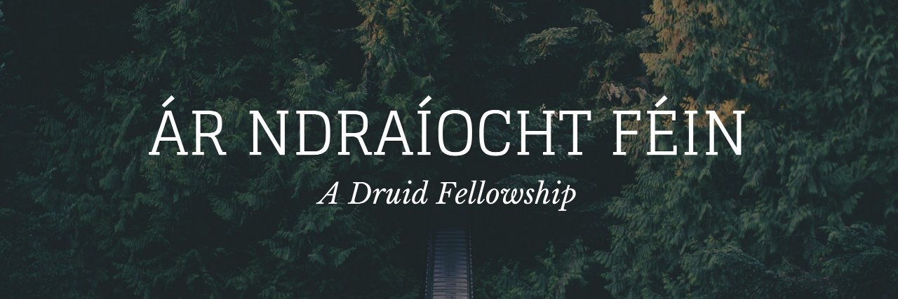 ADF Druidry banner