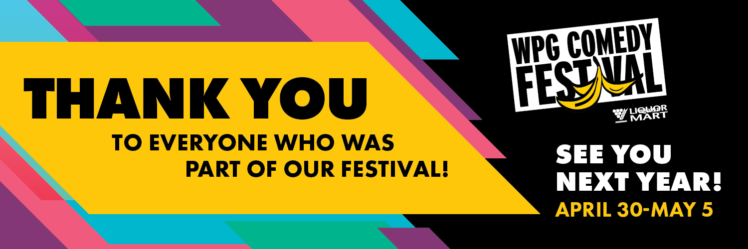 Winnipeg Comedy Festival banner