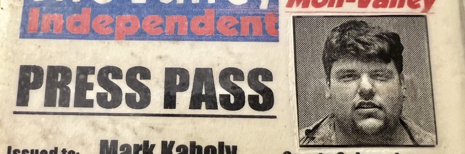 Mark Kaboly's banner