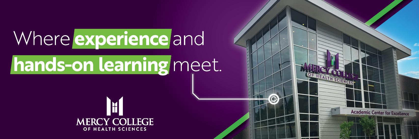 Mercy College of Health Sciences banner