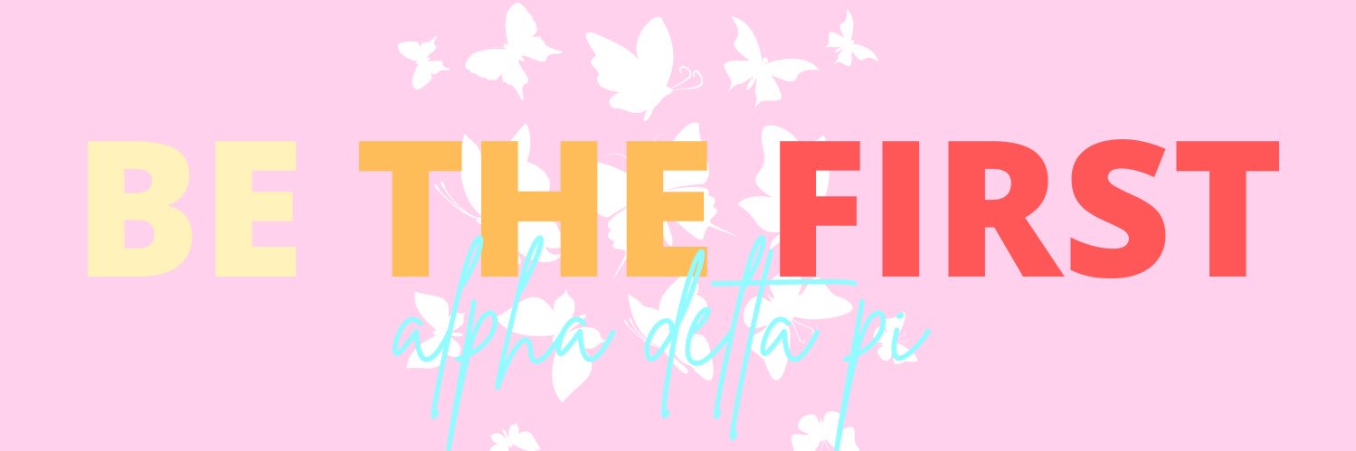 Alpha Delta Pi banner