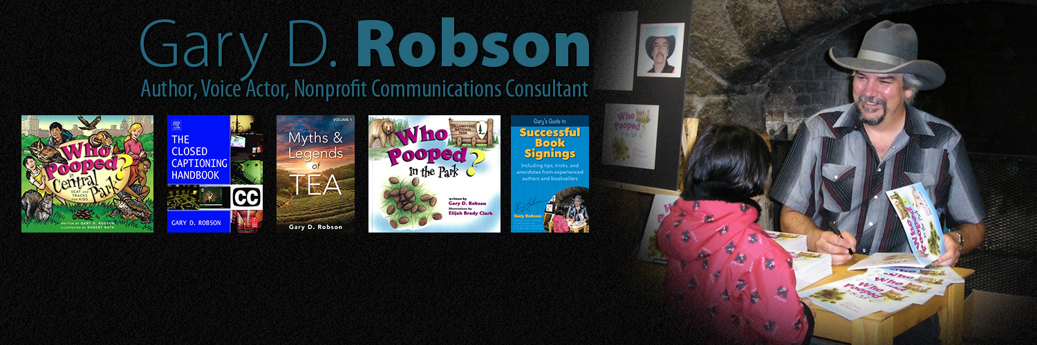 Gary D. Robson banner