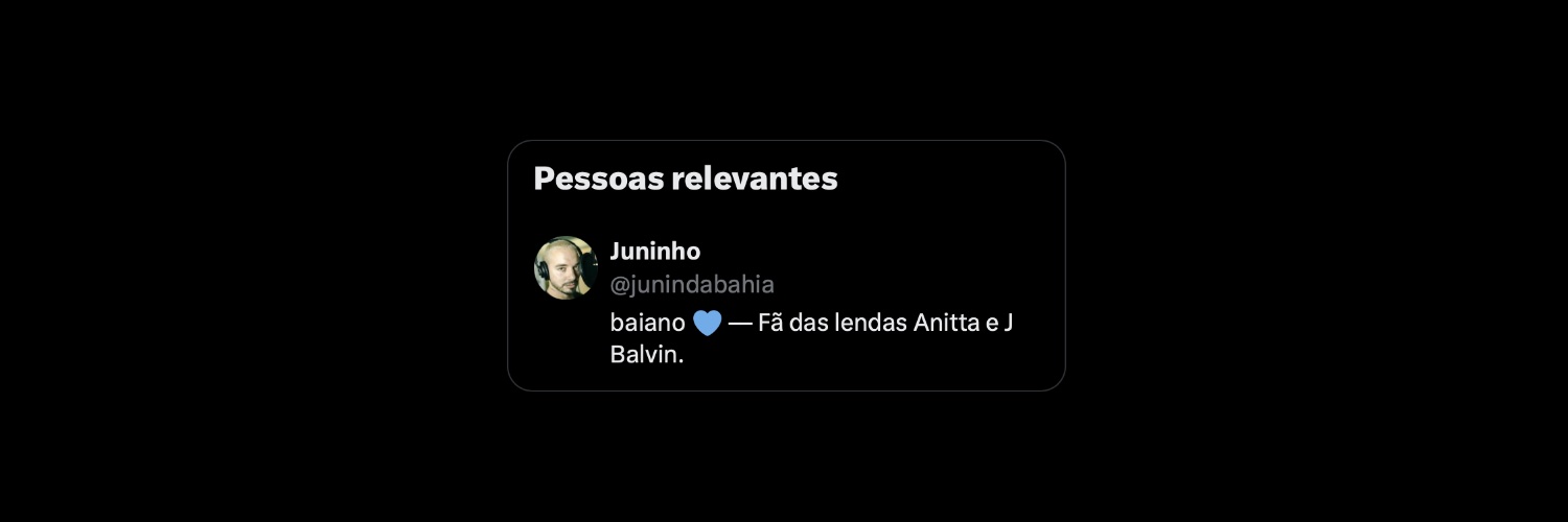 Juninho 🌬💨's banner