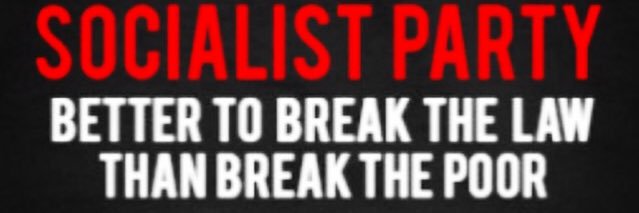 Cardiff Socialists banner