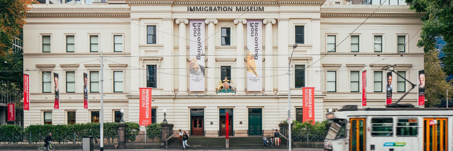 Immigration Museum banner