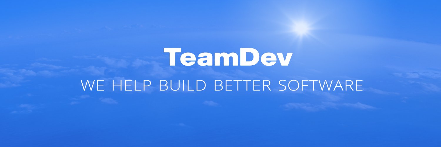 TeamDev banner