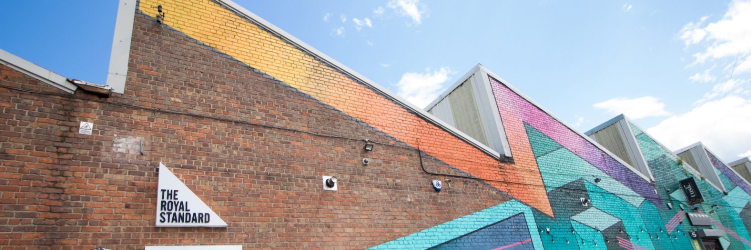 The Royal Standard banner