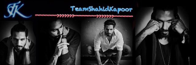 Team Shahid Kapoor banner