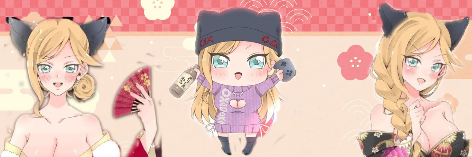 まぃん _(・×・_∪⌒)ο's banner