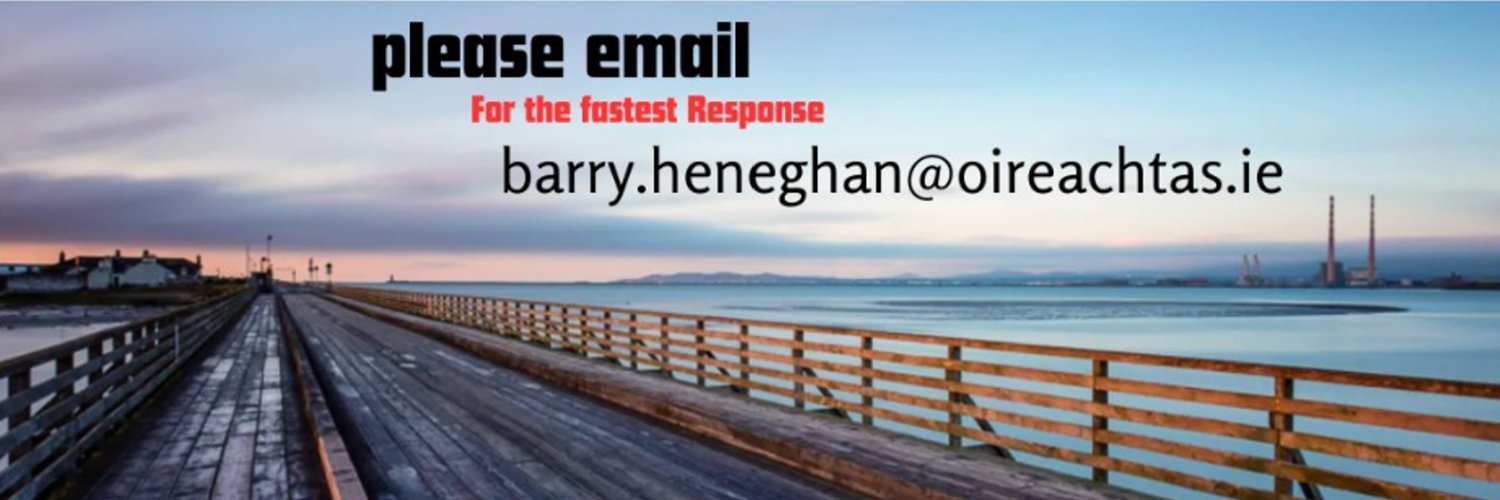 Barry Heneghan TD's banner