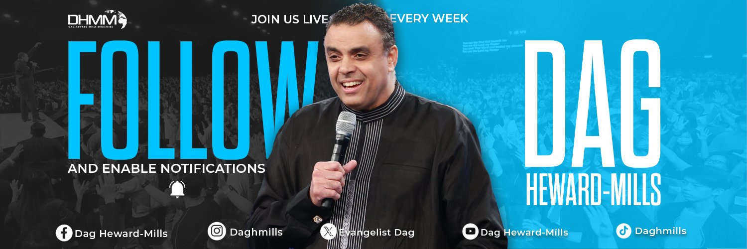 Dag Heward-Mills's banner