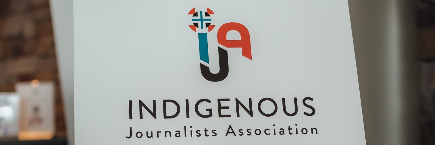 Indigenous Journalists Association banner