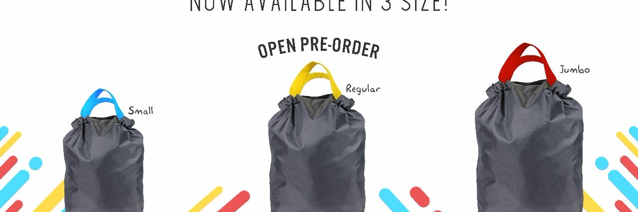 bag for good banner