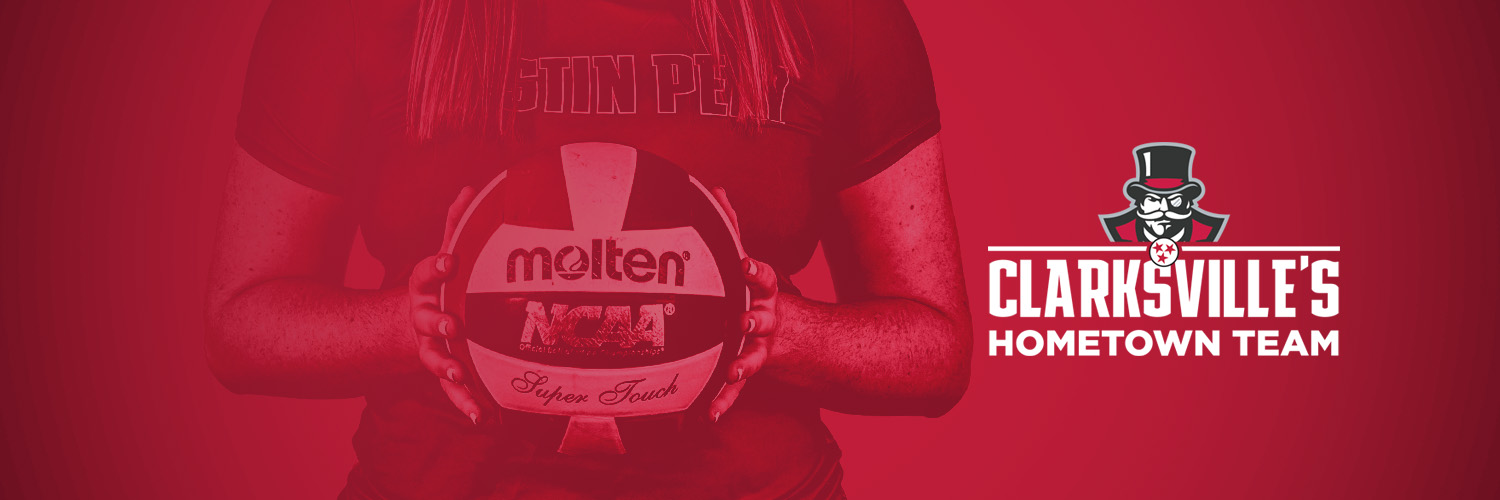 Austin Peay Volleyball banner