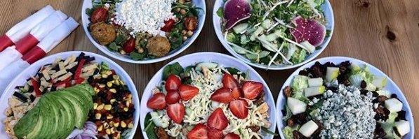 The Tomato Shack salad & pizza co. banner