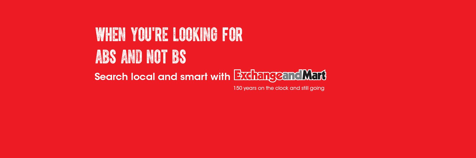 Exchange and Mart banner