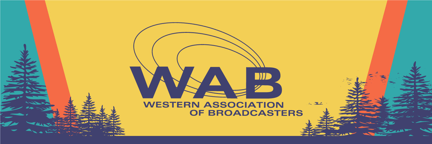 Western Assoc of Broadcasters banner
