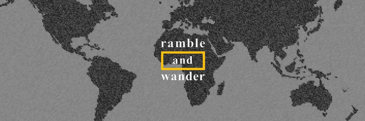 rambleandwander's profile banner image