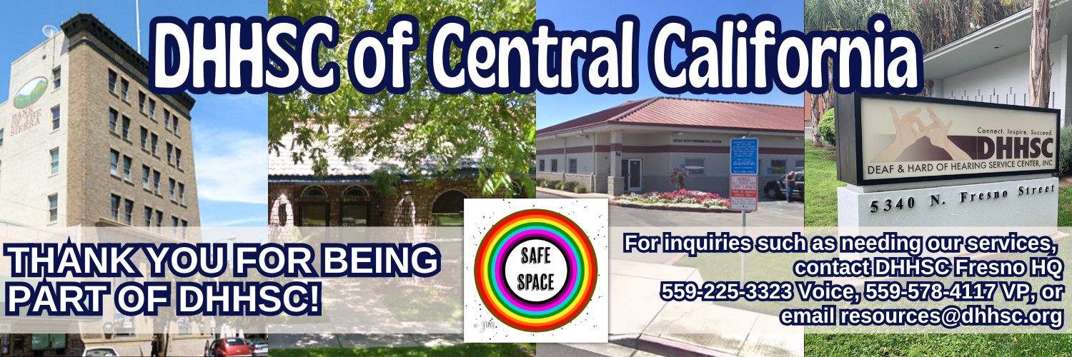 Deaf and Hard of Hearing Service Center (@DHHSCtweets) / Posts / X