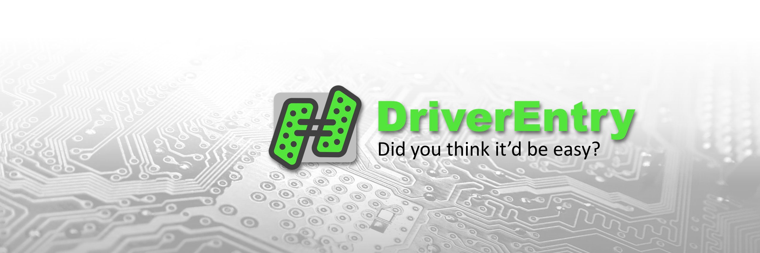 DriverEntry's banner