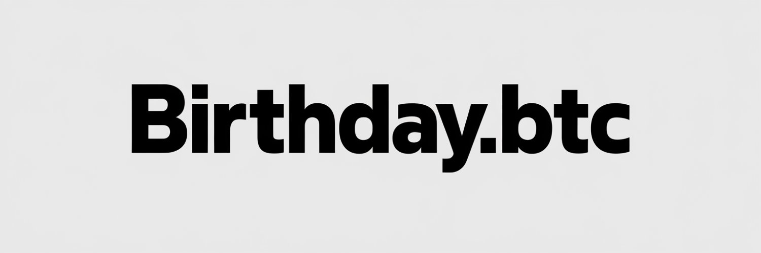BtcBirthday's profile banner image