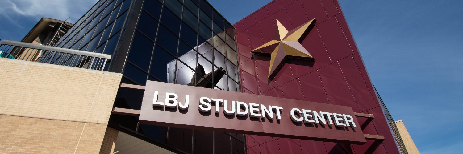 LBJ Student Center banner