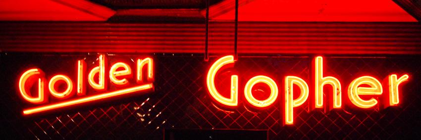 Golden Gopher banner