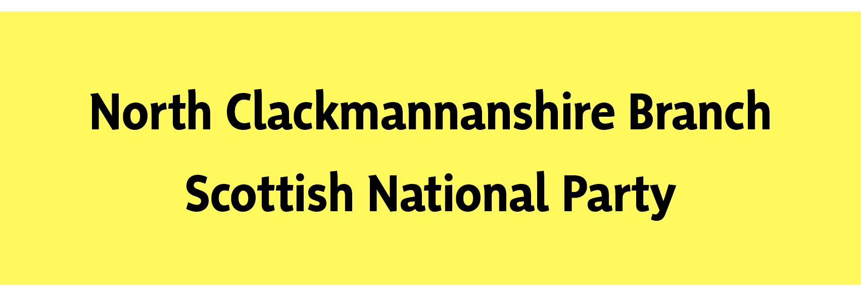 SNPClacksNorth's profile banner image
