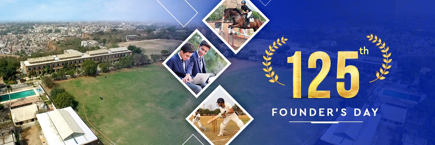 The Scindia School banner