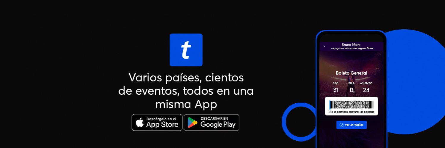 Ticketmaster México banner