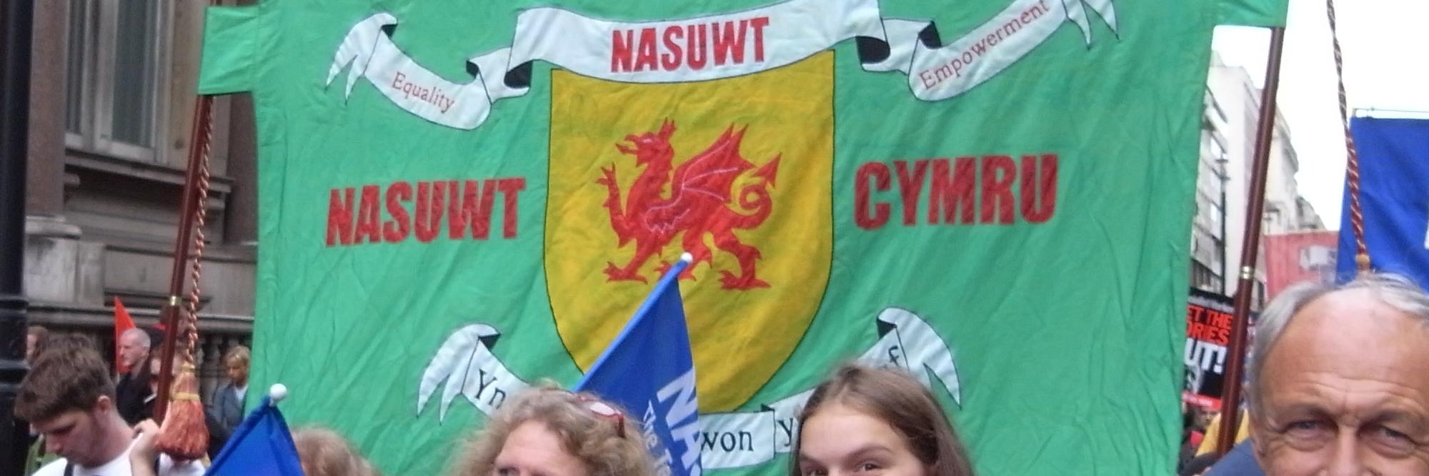 NASUWT MerthyrTydfil banner