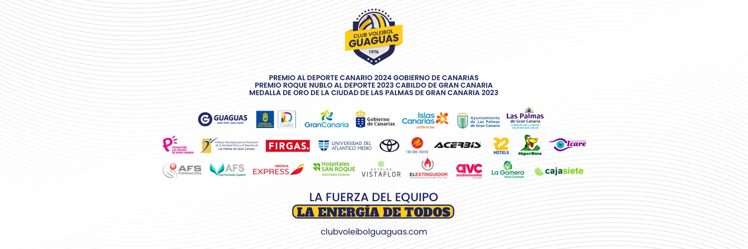 Club Voleibol Guaguas Las Palmas de Gran Canaria banner