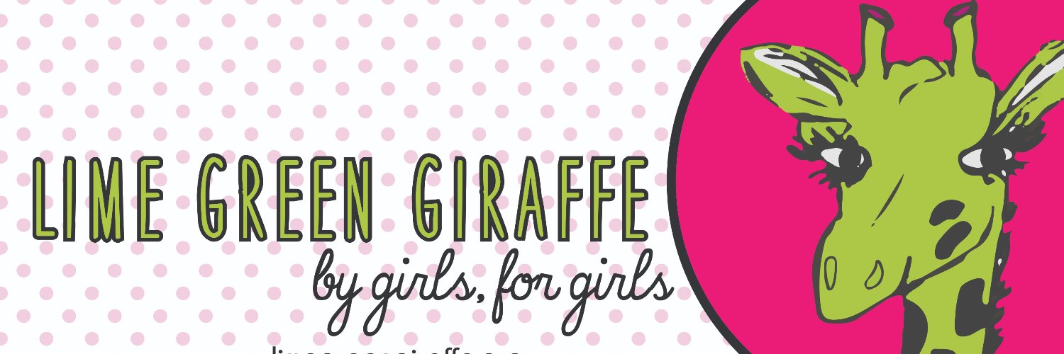Lime Green Giraffe banner