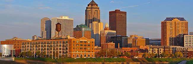 Des Moines Daily banner