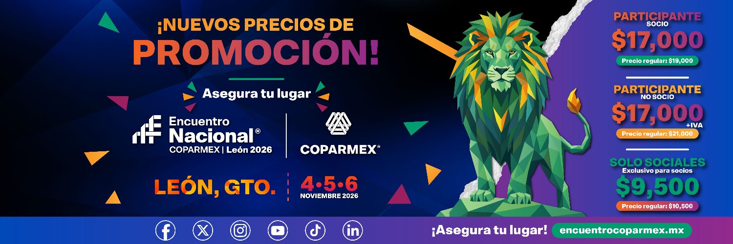 Coparmex's profile banner image