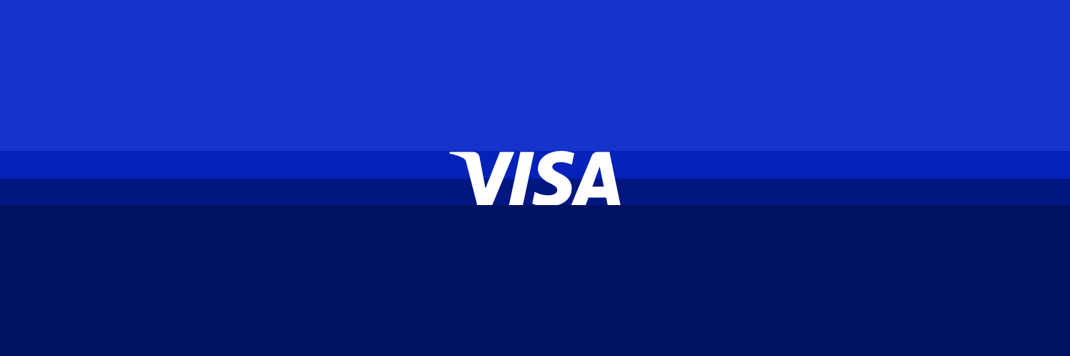 Visa's profile banner image
