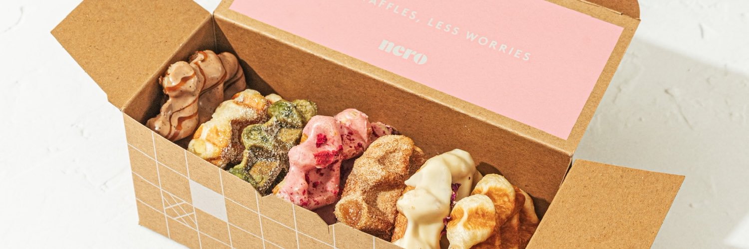 Nero waffles banner
