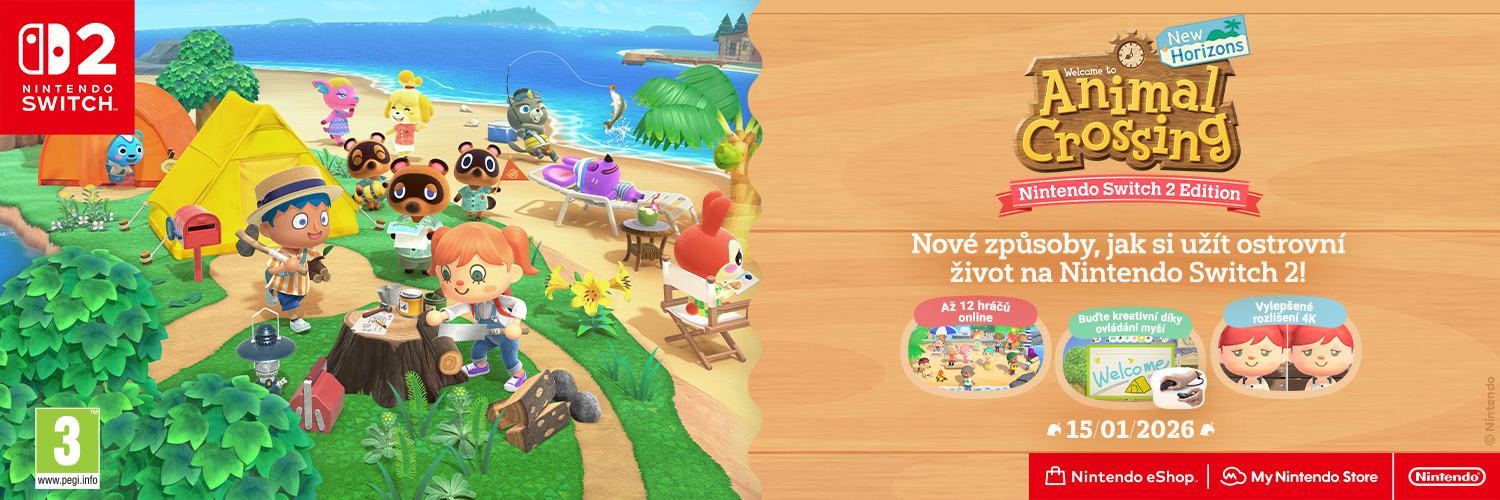 Nintendo distributor CZ / HU / PL / SK banner