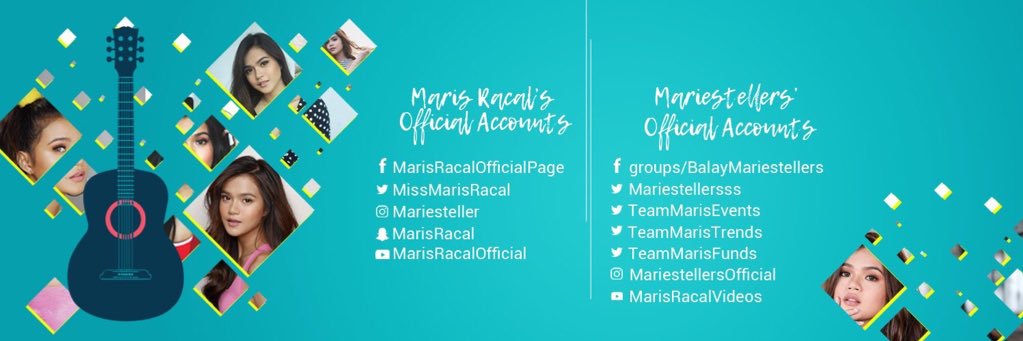 Maris Racal Events banner