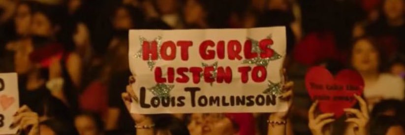 a banner