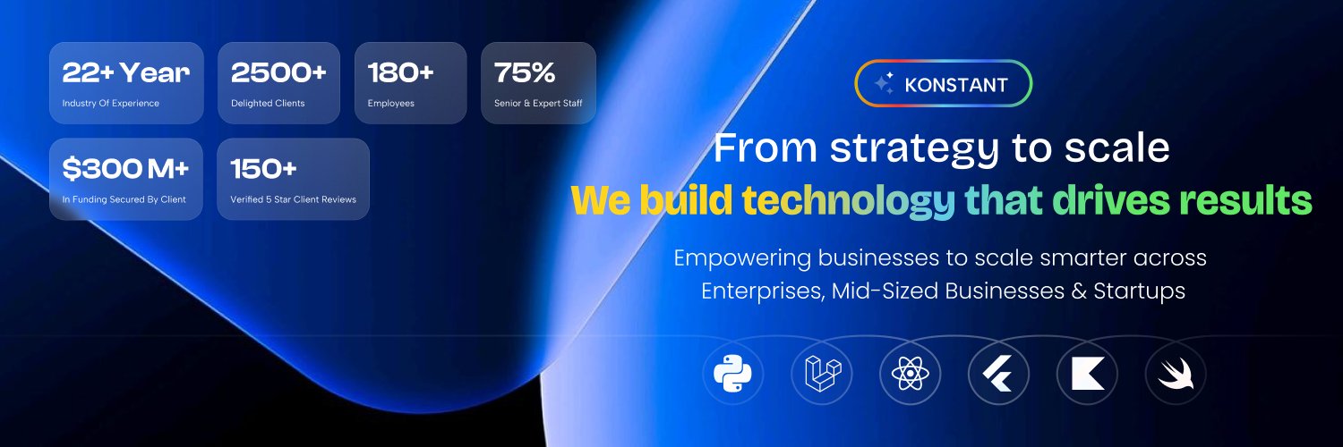 Konstant Infosolutions banner