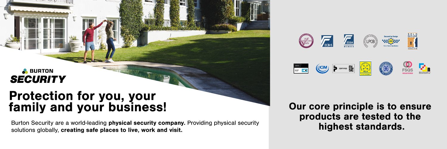Burton Security banner