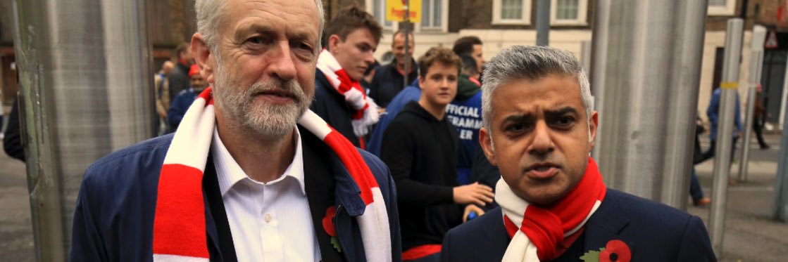 Labour Football banner