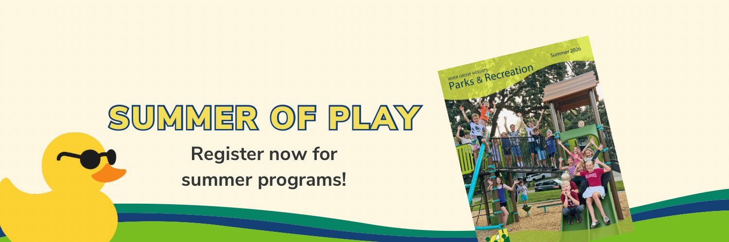Inver Grove Heights Parks and Recreation banner