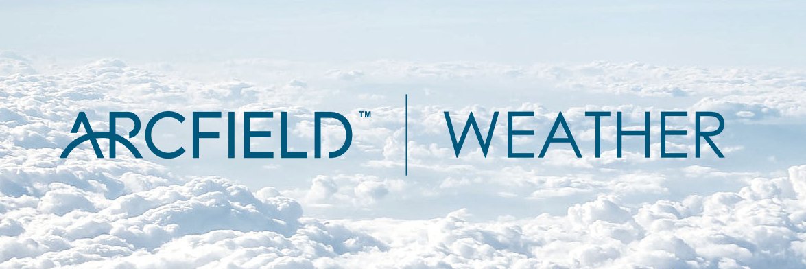 Arcfield Weather banner